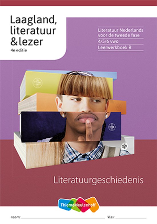 Laagland, literatuur & lezer 4/5/6 vwo Leerwerkboek B - cover