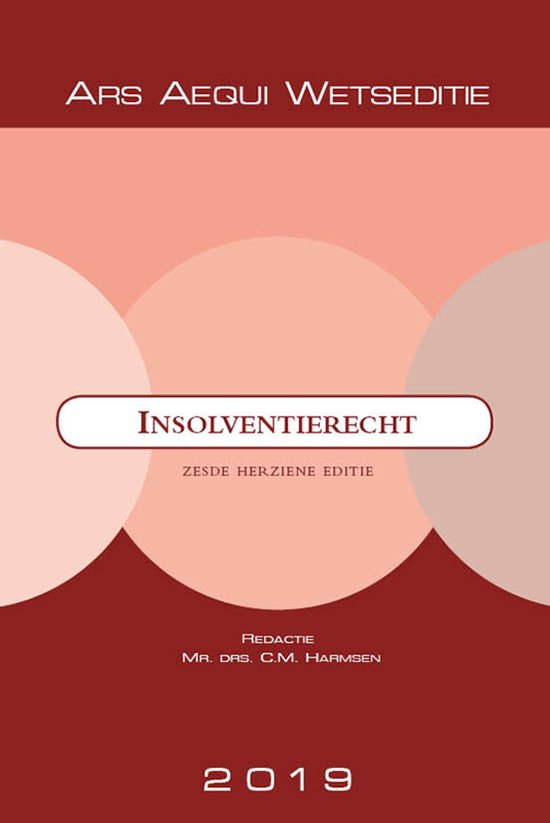 Ars Aequi Wetseditie  -   Insolventierecht 2019 - cover