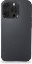 DECODED Siliconen hoesje geschikt voor iPhone 13 Pro Max - Geschikt voor Draadloos Opladen - Charcoal