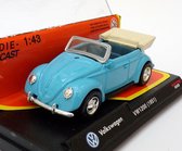 1951 Volkswagen VW1200 (Lichtblauw) (10 cm) 1/43 New-Ray - Modelauto - Schaalmodel - Miniatuurauto - Model auto
