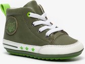 Groot leren babyschoenen - Groen - Maat 21 - Echt leer - Uitneembare zool