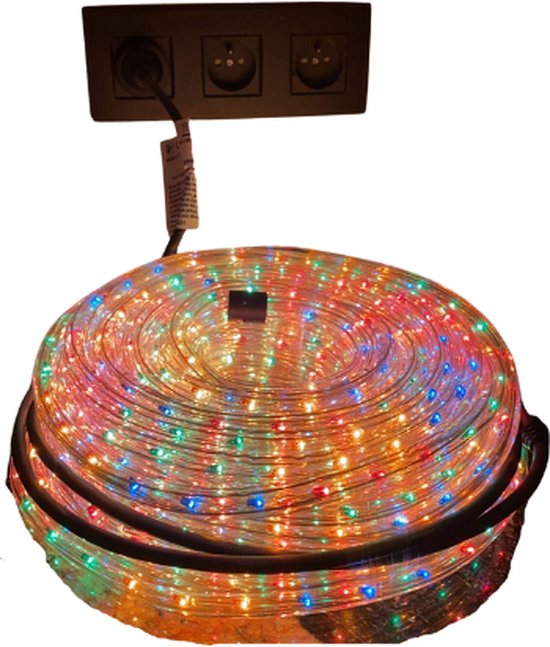 lichtslang LED slinger orange  20m  - Veelkleurig  720 lampen-  lichtsnoer - LED - ledsnoer - Kerstverlichting - kerst - Terrasverlichting - Binnen - Buiten - Multifunction 34W - 20M - guirlande - snoer - professioneel decoreren-kerstboom - Zatzon