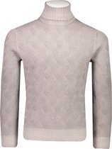 Gran Sasso  Trui Beige Beige Aansluitend - Maat XXL  - Heren - Herfst/Winter Collectie - Lana;Wool