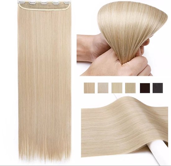 Extension de Cheveux - Extensions de Cheveux - Blond - 56CM | bol.com