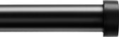 ACAZA Gordijnroede - Gordijnrail - Gordijnroede uitschuifbaar - Gordijnstang van 125-240 cm - Zwart
