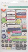 Project Life Snapshots Chipboard Stickers (380862)