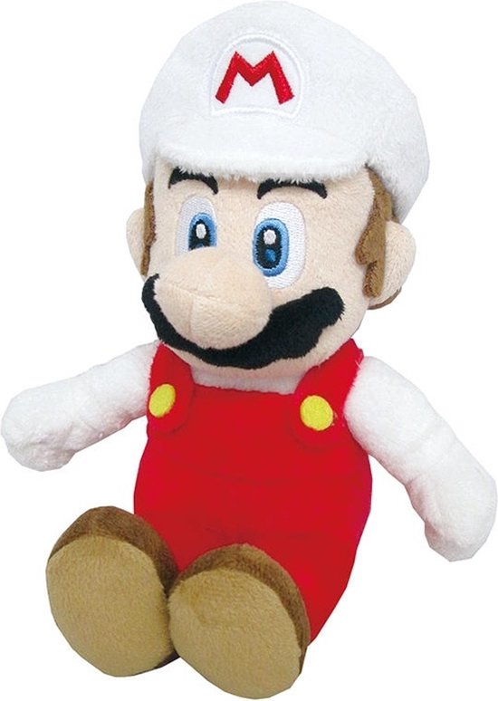 Peluche - nintendo mario bros - champignon rouge - 15 cm