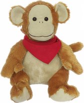 Clemens Knuffel Klein Aapje Junior 18 Cm Pluche Beige