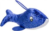 Lg-imports Knuffel Dolfijn Junior 14 Cm Pluche Blauw