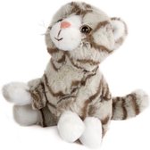 Take Me Home Knuffelpoes Junior 22 Cm Pluche Grijs