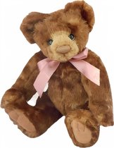 Clemens Knuffelbeer Teddy Norick Junior 30 Cm Pluche Donkerbruin