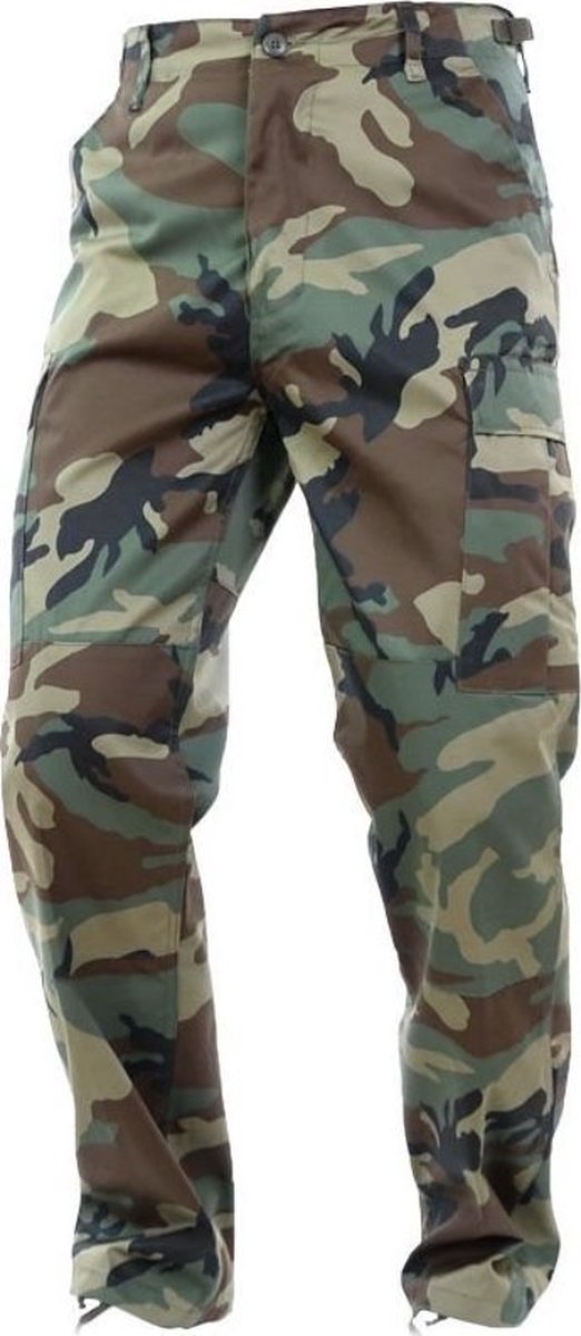 Mil-Tec BDU Camouflagebroek Woodland Groen