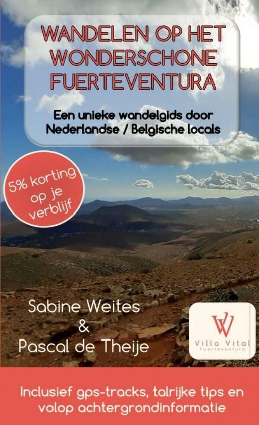 Wandelen op het wonderschone Fuerteventura - cover