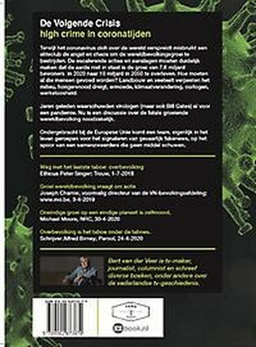 De Volgende Crisis - back cover