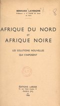 Afrique du Nord et Afrique noire