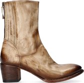 Cordwainer 40007 Enkellaarsjes - Enkelboots met rits - Dames - Camel - Maat 40