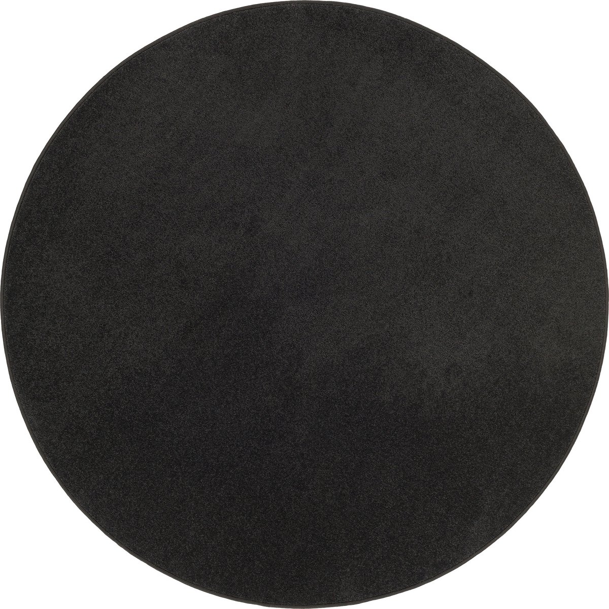 Snapstyle Vloerkleed Trend Velours Joy Rond Zwart