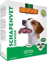 Biofood schapenvet mini bonbons zeewier - 80 st - 1 stuks