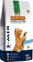 Biofood kattenvoeding kat 3-mix - 10 kg - 1 stuks
