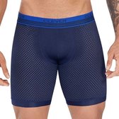 Clever Moda - Process Boxer Donker Blauw - Maat L - Heren Boxer - Sportboxer lange pijpen - Mannen ondergoed