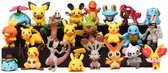 24 stuks Pokemon figuurtjes 4-5 cm