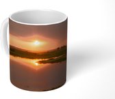 Mok - Zonsondergang aan het water bij de Pantanal - 350 ML - Beker