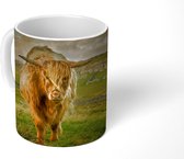 Mok - Schotse Hooglander - Gras - Berg - 350 ML - Beker