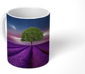 Mok - Lavendel - Boom - Paars - 350 ML - Beker