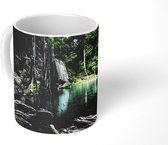 Mok - Erawan waterval in jungle - 350 ML - Beker