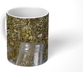 Mok - Gedroogde kruiden in een pot - 350 ML - Beker