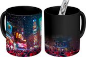 Magische Mok - Foto op Warmte Mok - New York - Times square - Mensen - 350 ML