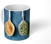 Mok - Lepels gevuld met kruiden - 350 ML - Beker