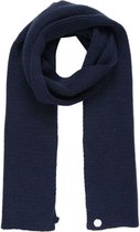 Multimix III Sjaal van Acrylbreisel - Vrouwen - Marineblauw