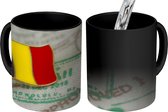 Magische Mok - Foto op Warmte Mok - vlag van België - 350 ML