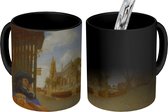 Magische Mok - Foto op Warmte Mok - Zicht op Delft - Carel Fabritius - 350 ML