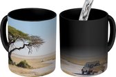 Magische Mok - Foto op Warmte Mok - Een safaritocht in het Nationale Park Etosha - 350 ML