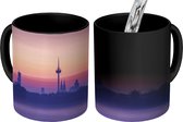 Magische Mok - Foto op Warmte Mok - Keulen - Skyline - Zonsopkomst - 350 ML