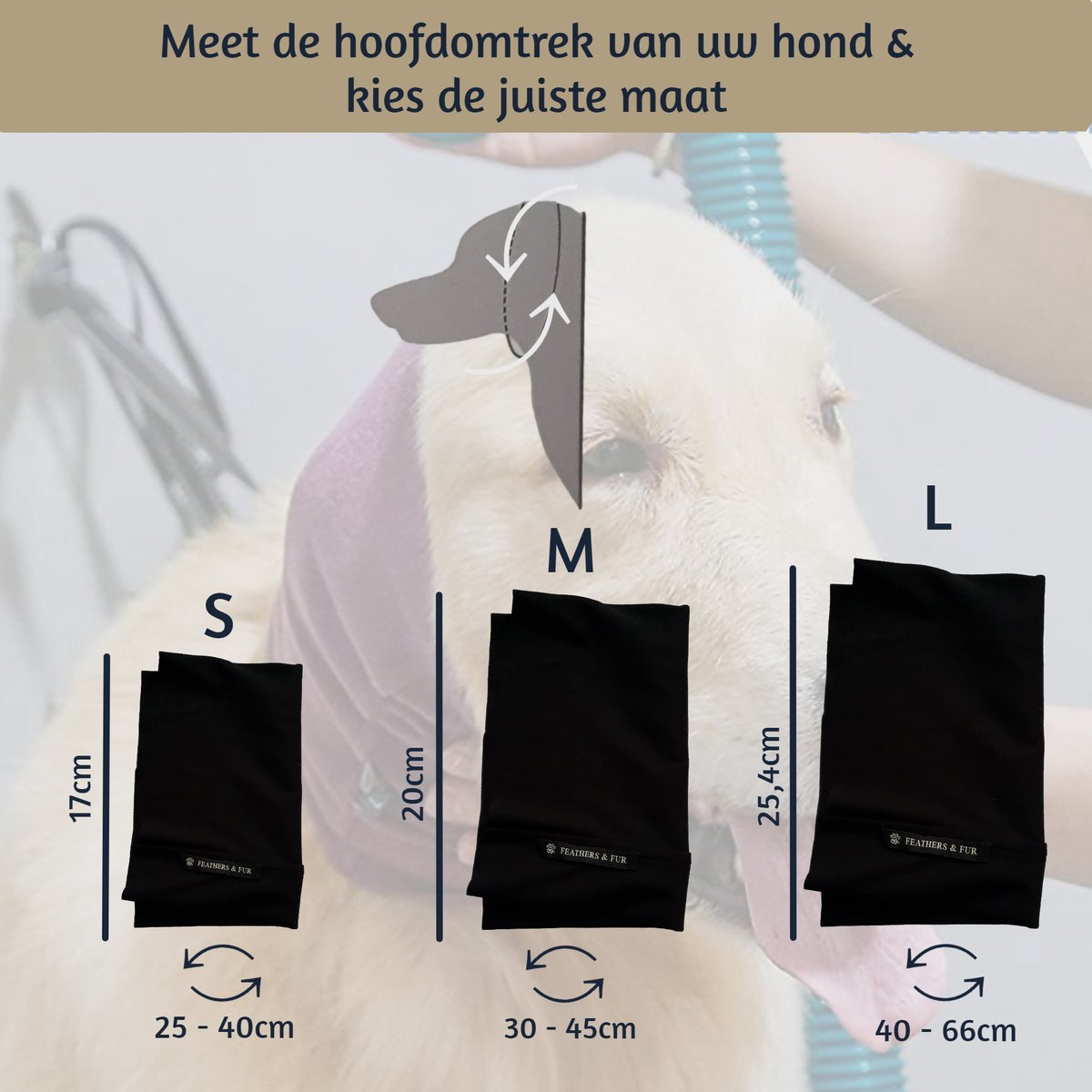 Hond Oor Bescherm Kap Voor Angst Verlichten Kalmerende Grooming Nek Oorwarmer Oorwarmers Hoodie Oorbeschermer Hond Oorbeschermers Voor Lawaai