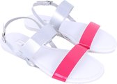 Sandalen in roze en zilver / MAAT 36
