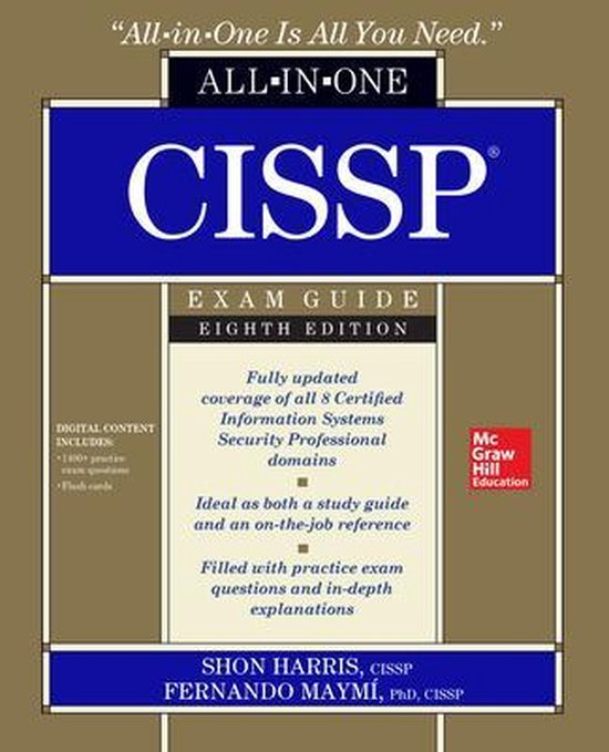Cissp All-In-One Exam Guide, Eighth Edition - cover
