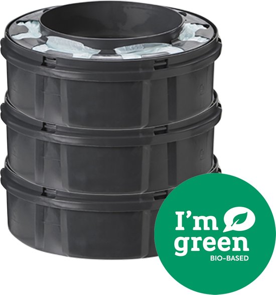 Tommee Tippee Twist & Click Milieuvriendelijke Luieremmer Navulling - duurzaam geproduceerde Greenfilm - 3 stuks