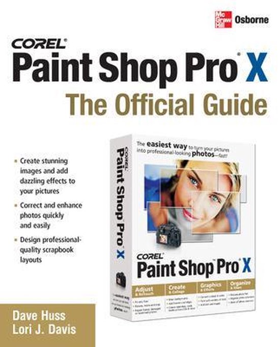 Corel Paint Shop Pro X 9780072262629 David Huss Boeken