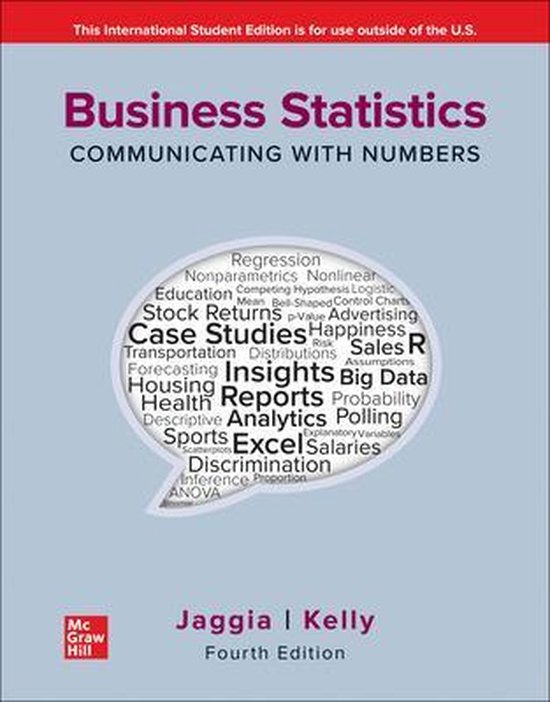 ISE Business Statistics: Communicating with Numbers