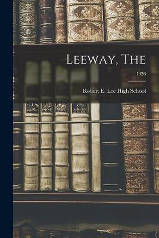 Leeway, The; 1926 - cover