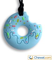 Bijtketting | Donut Happy Sprinkles | Blauw | Chewel ®
