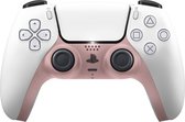 Playstation 5 Controller Front plate / custom cover - Beige / Glossy Roze - Sony - PS5 Accessoires