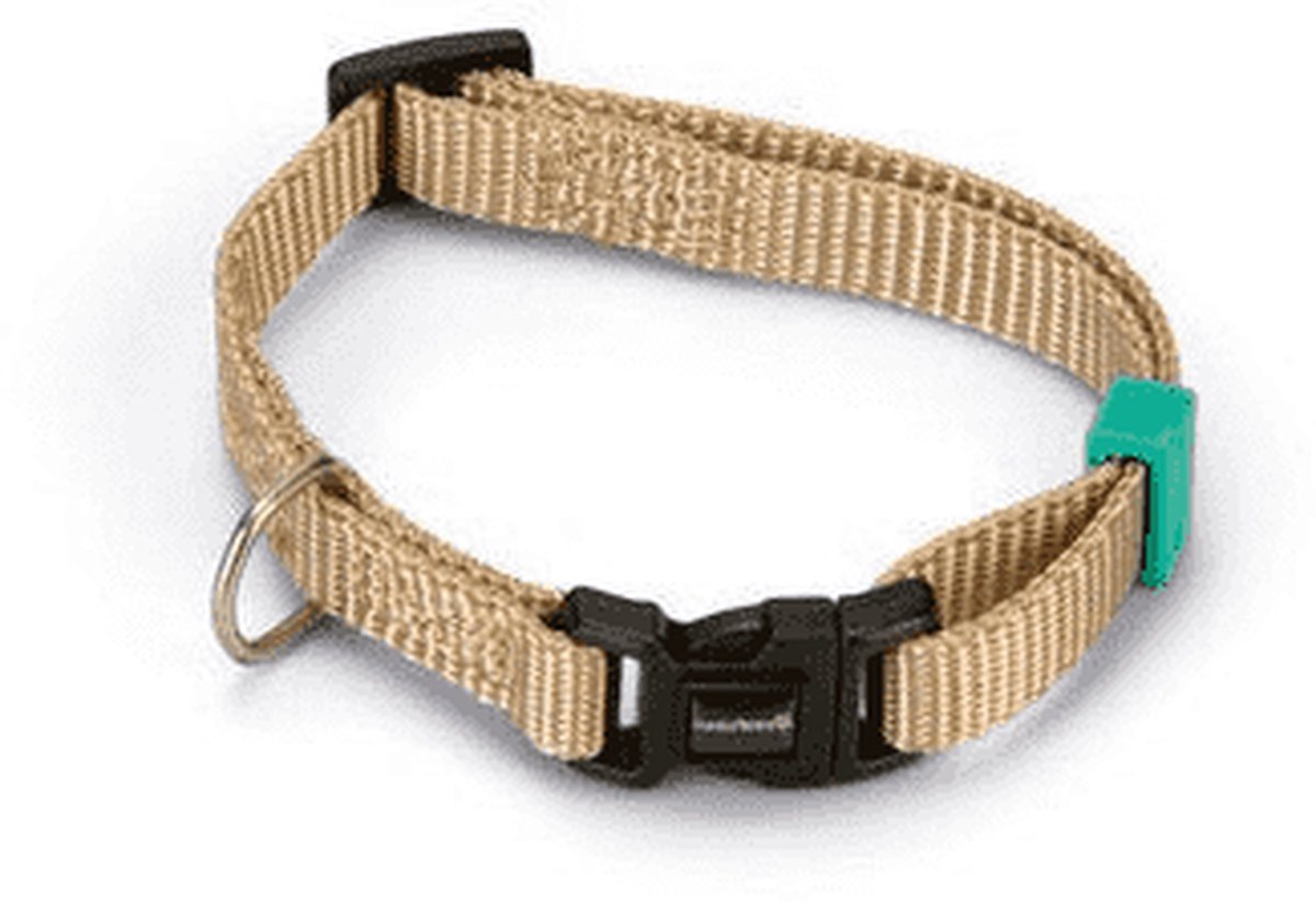 Beeztees Halsband Uni Beige 26-40cm x 15mm