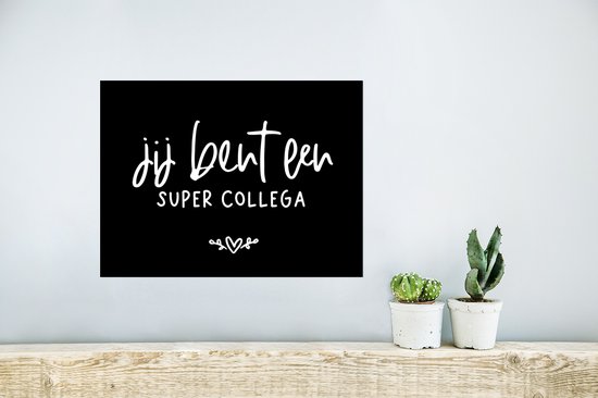 Affiche Collegue Citations Cadeau 40x30 Cm Cadeau Saint Valentin Bol Com