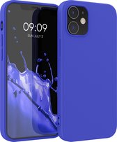 kwmobile telefoonhoesje geschikt voor Apple iPhone 12 / iPhone 12 Pro - Hoesje voor smartphone - Back cover in Baltisch blauw
