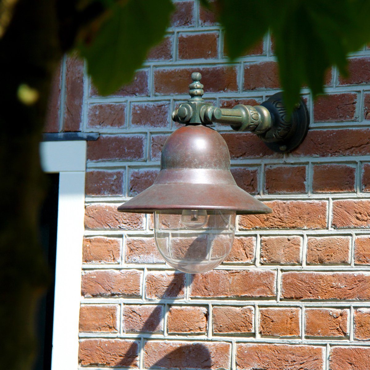 KS Verlichting wandlamp - Bretagne - E27 - IP44 - Klassiek - Brons - Koper